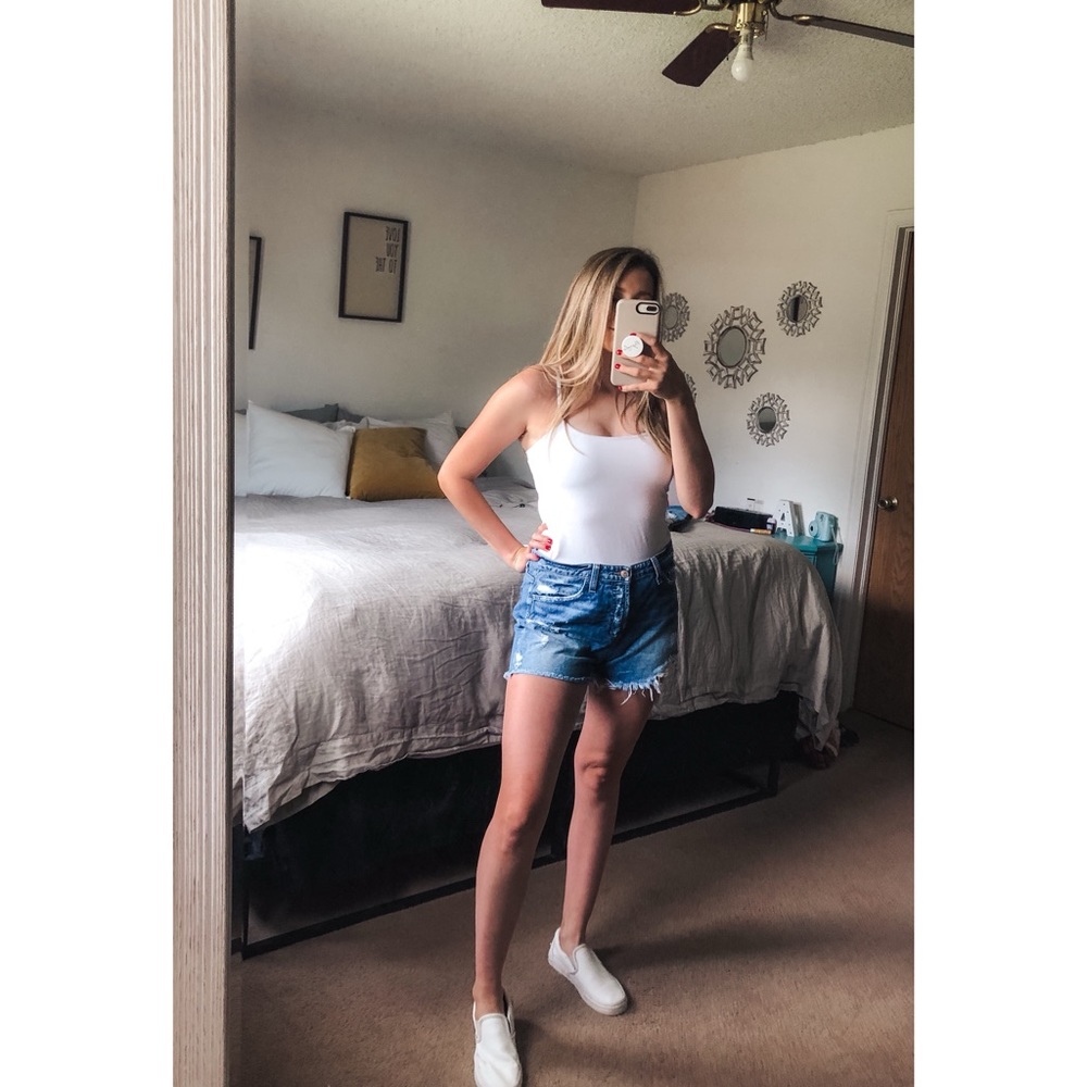 Flying Monkey Denim Shorts